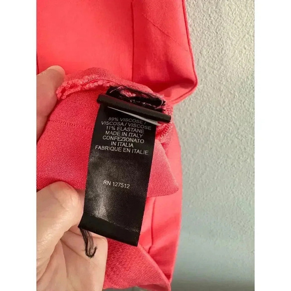 Narciso Rodriguez ribbed bodycon halter bandage dress size 42 made in Italy - Picture 7 of 9